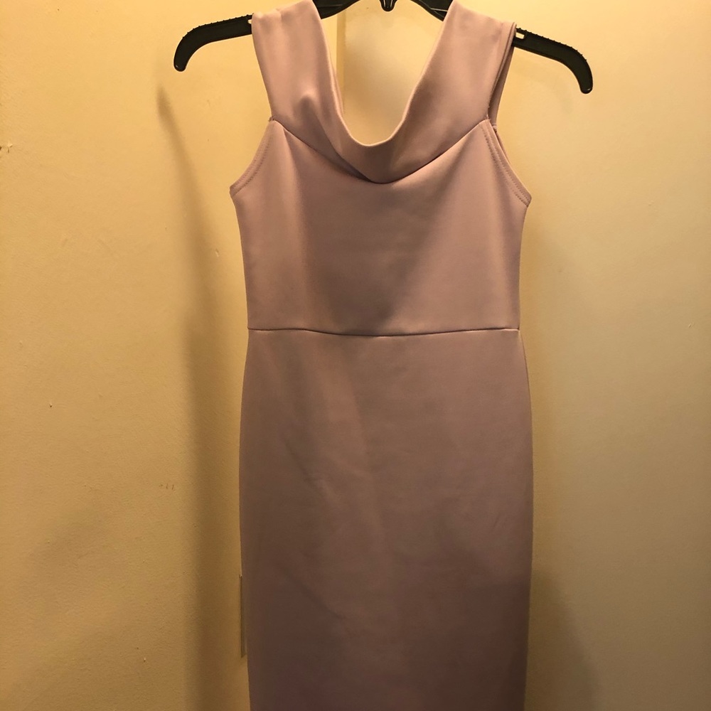 Boohoo Lavender Off The Shoulder Midi Dress 6